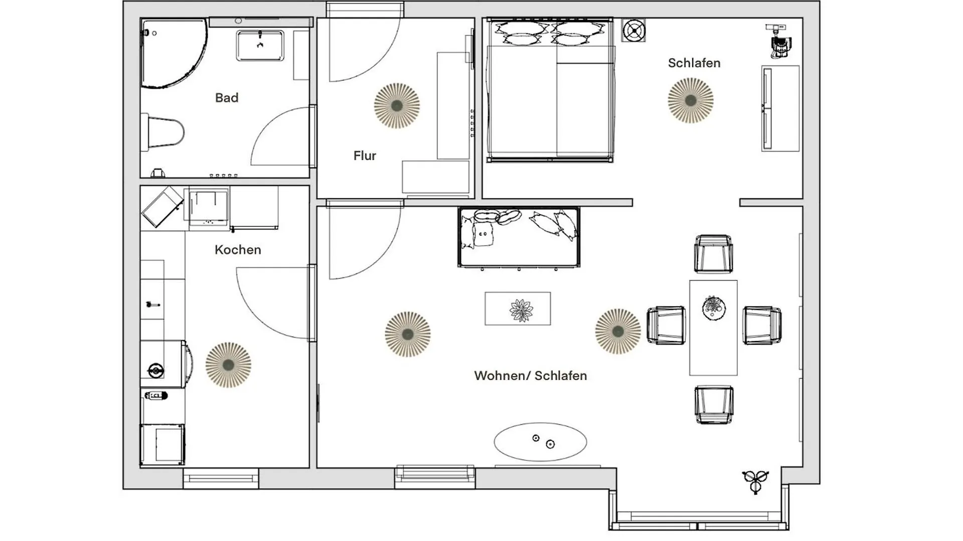 Pineapple Apartments Dresden Mitte II - Free Parking